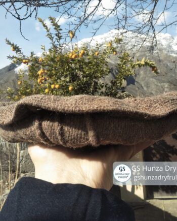 Brown Chitrali Handmade woolen cap